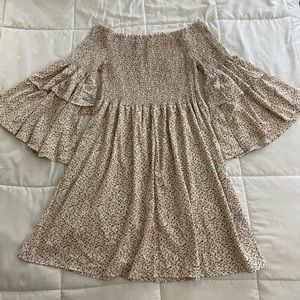 Boho Chic Off the Shoulder Dress